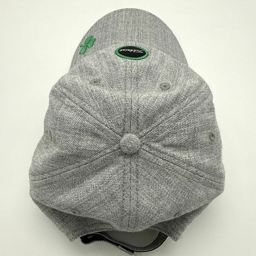 Titleist Shamrock Clover Golf Hat Cap SnapBack Gray & Green Special Edition‎